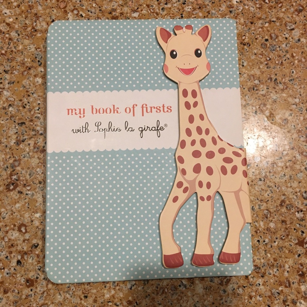 Sofie the giraffe first year book